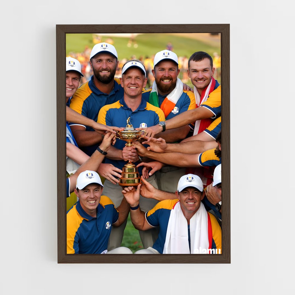 Poster La Victoire des Champions – affiche Golf (vue 5)